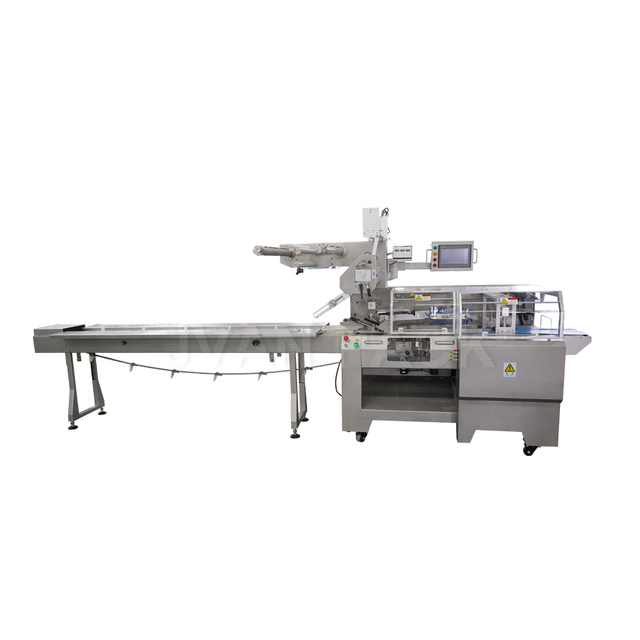 Máquina empacadora de envoltura de flujo horizontal alternativo servo SZ-602W 8