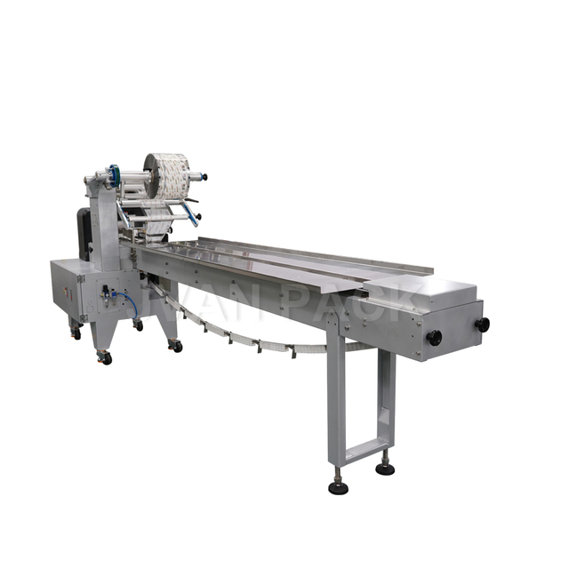 Máquina empacadora de envoltura de flujo horizontal servo SZ-180 3