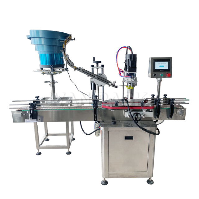 Máquina taponadora de botellas de plástico, tensor automático de tapas de botellas, champú, jabón líquido, crema, Gel desinfectante, detergente, CDXGZ-1