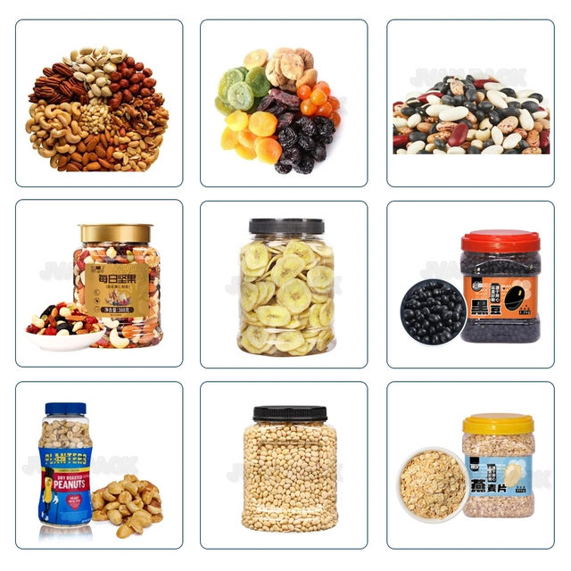 Máquina empacadora, llenadora y pesaje de gránulos automática DC-B&ZX-D (recubrimiento de teflón)