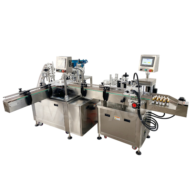 Máquina automática de llenado y tapado de aceites esenciales YTSP