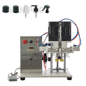 Máquina semiautomática de ajuste de tapas, máquina de cierre por pulverización con gatillo, máquina taponadora de cuentagotas de aceite esencial, YL-P