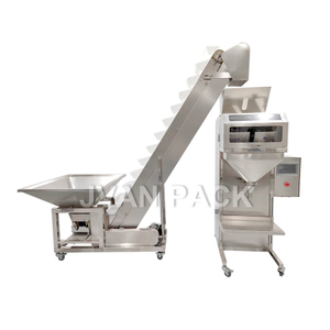 Máquina envasadora, llenadora y pesaje de gránulos automática DC-B&Zx-D con alimentador de gránulos