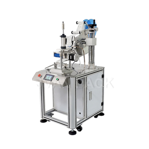 Máquina etiquetadora de botellas redondas semiautomática MT-801D （Vertical）