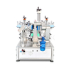 MT-963 Máquina etiquetadora de botellas redondas y planas completamente automática, todo en uno