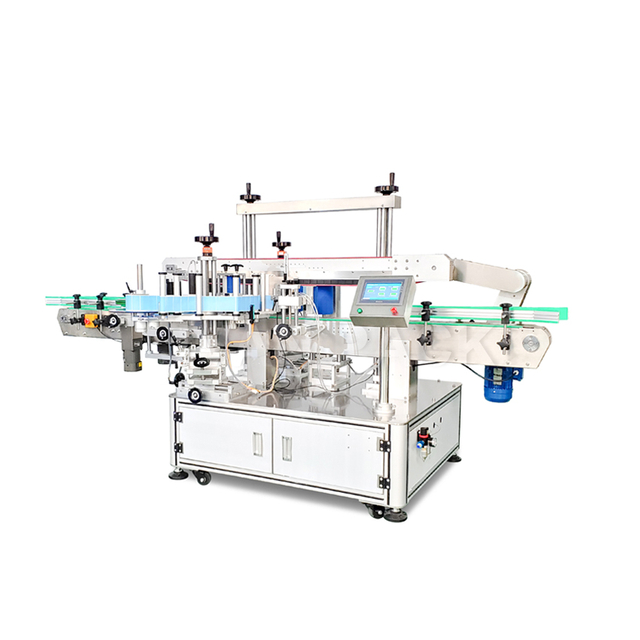 MT-963 Máquina etiquetadora de botellas redondas y planas completamente automática, todo en uno