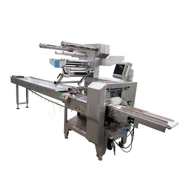 Máquina empacadora de envoltura de flujo horizontal servo SZ-580 5