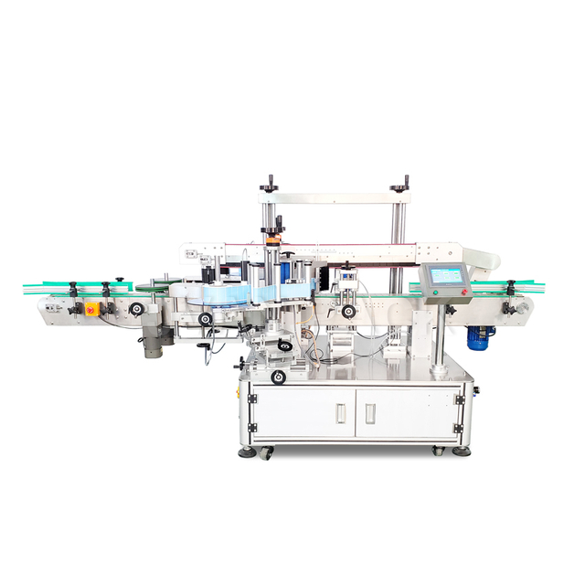 MT-963 Máquina etiquetadora de botellas redondas y planas completamente automática, todo en uno