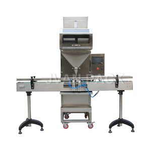 Máquina empacadora, llenadora y pesaje de gránulos automática DC-2 con transportador