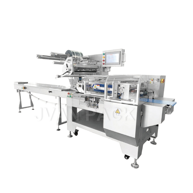 Máquina empacadora de envoltura de flujo horizontal servo SZ-602 7