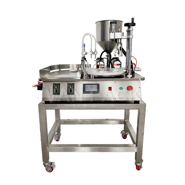 Máquina llenadora y taponadora de mesa YTSP 