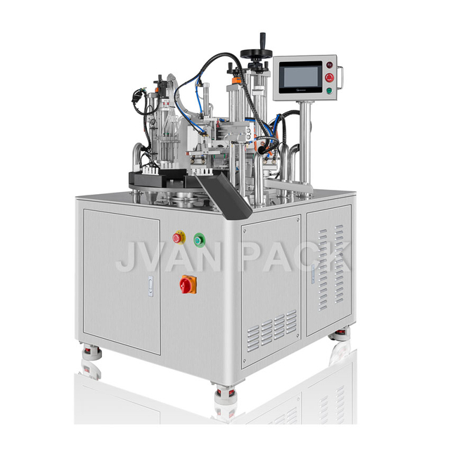Máquina llenadora y selladora de tubos semiautomática RG-005
