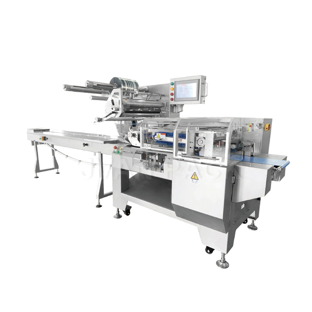 Máquina empacadora de envoltura de flujo horizontal alternativo servo SZ-602W 8