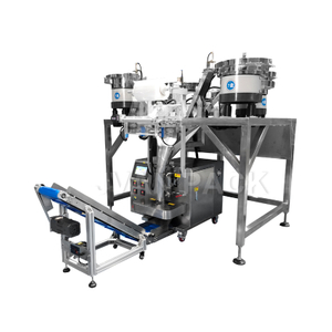 Máquina de embalaje de cápsula automática JP-320-7 con 7 vibrador