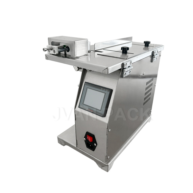 Máquina de etiqueta de etiqueta auto adhesiva de caja manual de caja