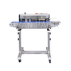 Máquina selladora de bolsas de alimentos, bolsa de plástico tipo suelo, FRB-770III, máquina selladora de banda continua