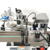 Máquina etiquetadora de posicionamiento de botellas redondas de escritorio semiautomática MT-100C
