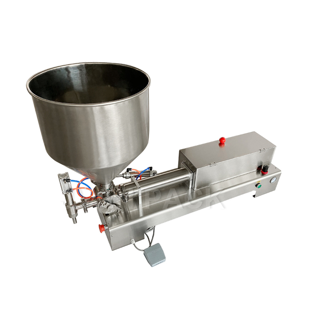 Máquina llenadora de botellas de pasta horizontal semiautomática G1WGD