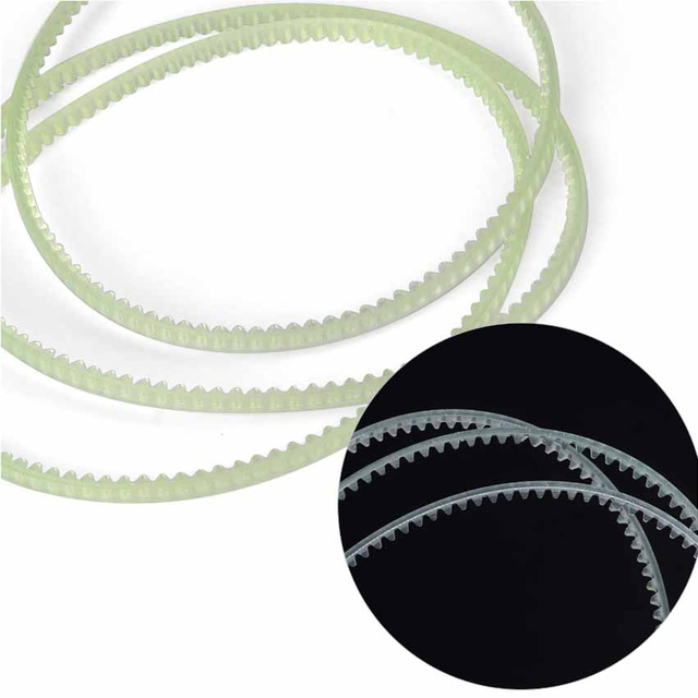 Correa de engranaje de 410mm, 420mm, 428mm, 598mm, 600mm, 630mm, pieza de repuesto para máquina de sellado continuo de FR-900, sellador de banda