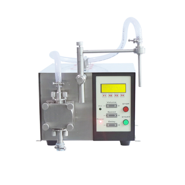 Bomba de engranaje digital portátil de mesa GZD-100 Vial Máquina de llenado de botella de aceite esencial de aceite esencial