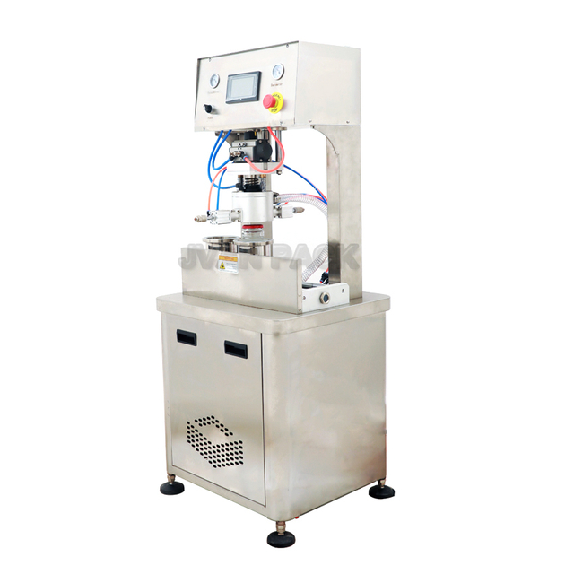 ZK-2 Máquina de tapa de la tapa de la tapa del capitán semiaumático Zk-2 para botellas de vidrio y frasco de vidrio