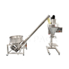 Máquina llenadora y llenadora de polvo con barrena automática DF-A y DS-3 con soporte para bolsas