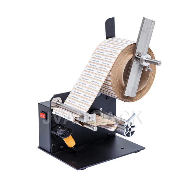 Máquinas etiquetadoras eléctricas automáticas JP-D42, dispensador automático de etiquetas, máquina peladora de pegatinas