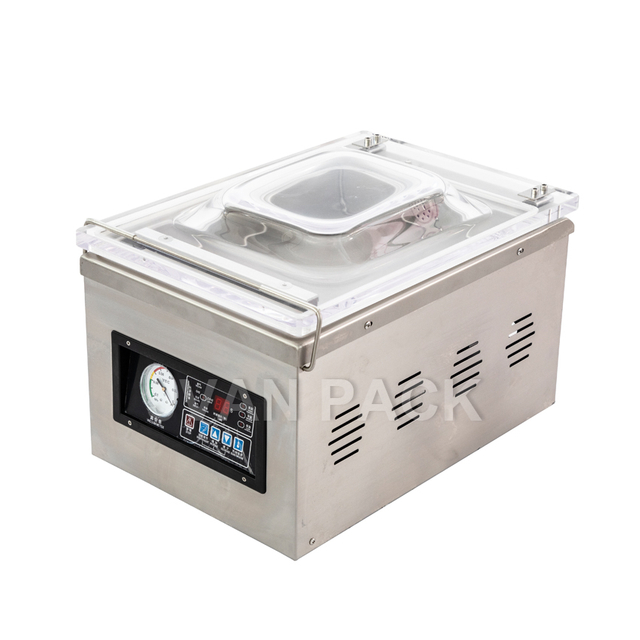 Sellador al vacío de cámara profesional DZ-260, sellador de ahorro de alimentos, máquina de envasado y sellado de bolsas al vacío de plástico