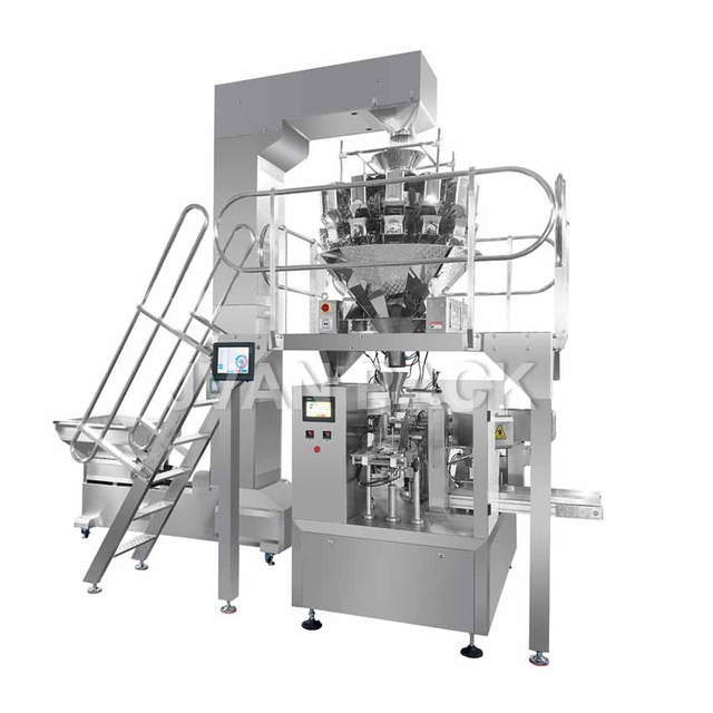 Máquina empacadora automática de semillas de arroz, gránulos, bolsas tipo almohada, GD-200, máquinas empacadoras de patatas fritas