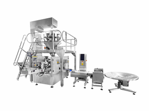 Máquina empacadora automática de semillas de arroz, gránulos, bolsas tipo almohada, GD-200, máquinas empacadoras de patatas fritas