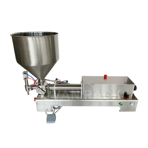 Máquina llenadora de botellas de pasta horizontal semiautomática G1WGD