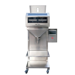 Máquina envasadora de bolsitas de té semiautomática DC-B, llenadora de botellas de granos de sal, máquina llenadora de pesaje de gránulos