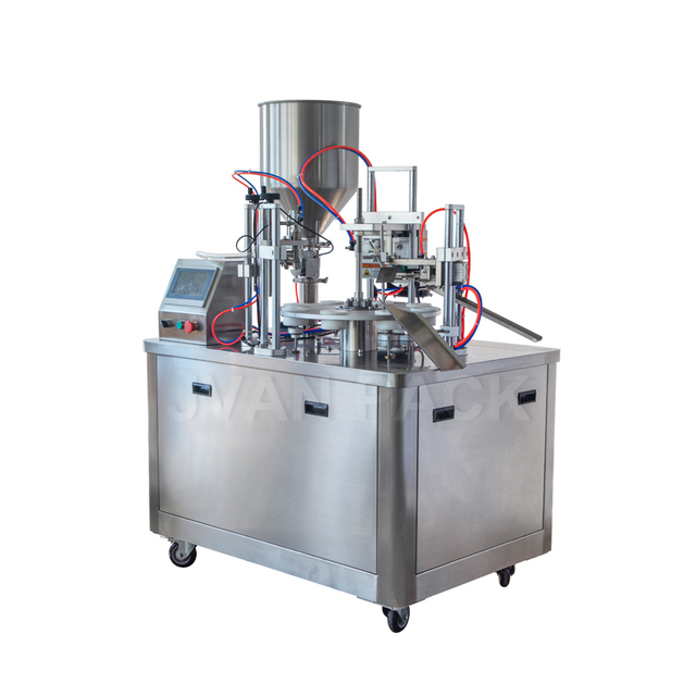 Máquina de llenado y sellado de plástico semiautomático DG-25