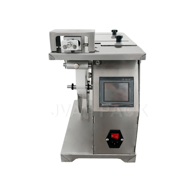 Máquina de etiqueta de etiqueta auto adhesiva de caja manual de caja