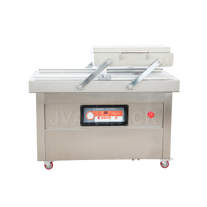 Empaquetadora automática de alimentos de doble cámara DZ-600/2SB, máquina envasadora al vacío para carne, pollo y pescado
