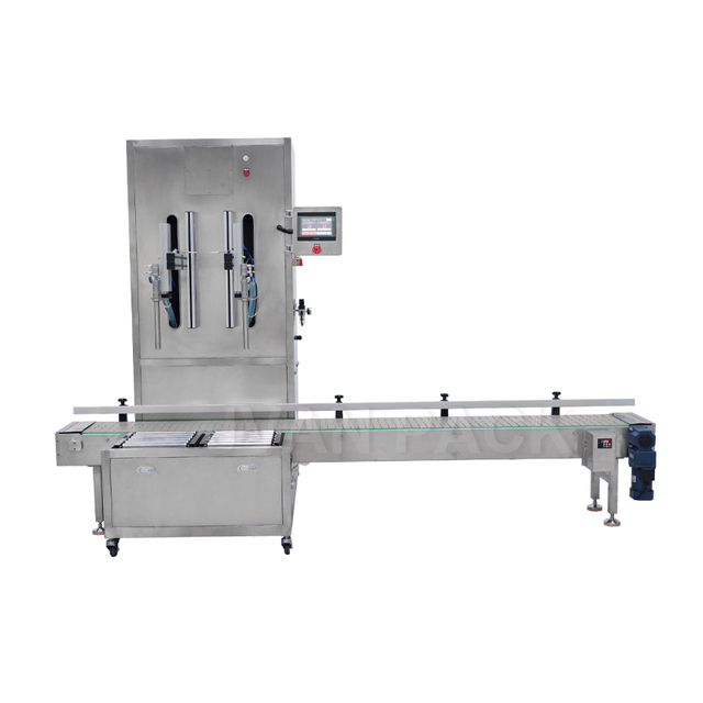 Máquina llenadora de pesaje de líquidos con bomba rotativa doble CZ-50