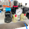 Máquina llenadora de botellas de aceite comestible, llenador de pistón neumático de doble cabezal Horizontal G2WYD, leche líquida, bebidas
