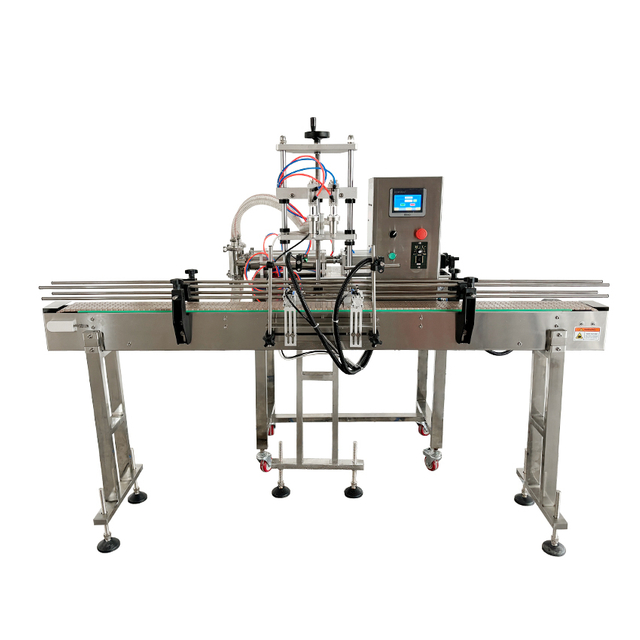 Máquina llenadora de botellas líquidas automática de doble cabezal YT2T-2G