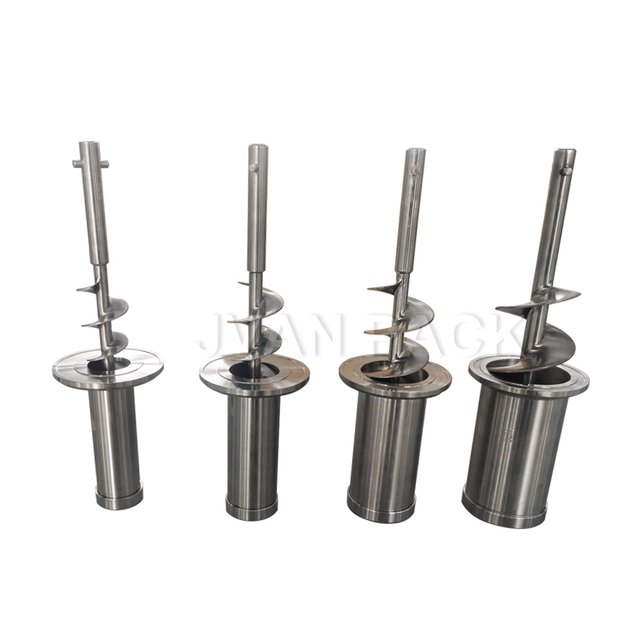 Varilla de tornillo de barrena de boquilla de llenado de acero inoxidable Φ21-69 mm para máquina de llenado de polvo automática