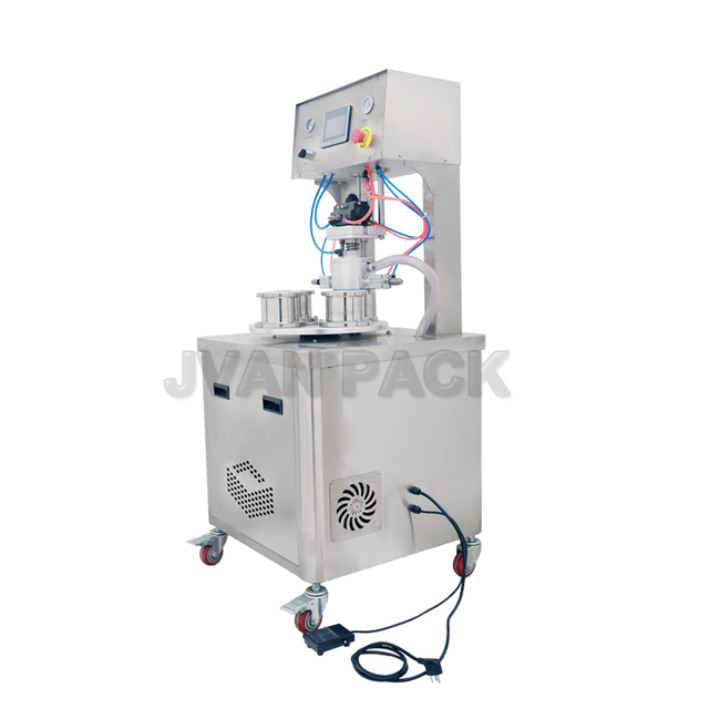 Máquina de tapa de metal de escritorio ZK-4 Máquina de apriete de vacío Negocon Bottle Fras