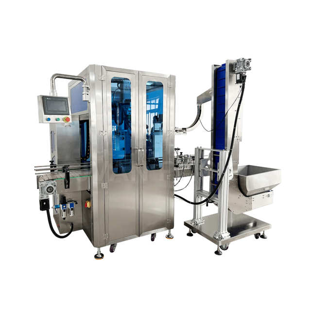 Máquina de tapa de seguimiento automático