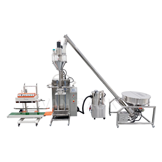 Máquina empacadora de polvo de llenado y elevación automática DF-A de 5-25 kg