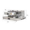 LGYF-2000AX Máquina automática de sellado por inducción de calor de papel de aluminio por inducción continua para tapas