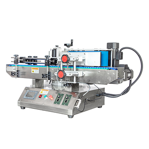Etiquetadora de botellas redondas de escritorio semiautomática MT-100