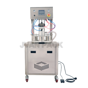 Máquina de tapa de metal de escritorio ZK-4 Máquina de apriete de vacío Negocon Bottle Fras