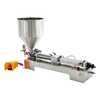 G1WGD Semiautomático Horizontal Champú Crema Ketchup Aceite Cosmético Mermelada Loción Miel Máquina de Llenado de Pasta Alimenticia