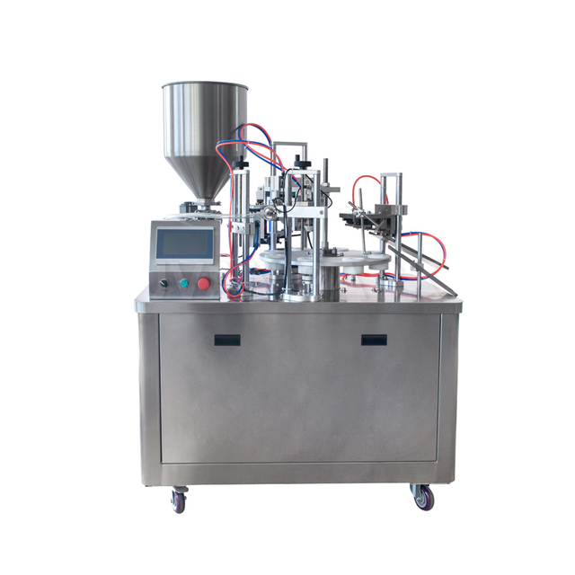 Máquina de llenado y sellado de plástico semiautomático DG-25