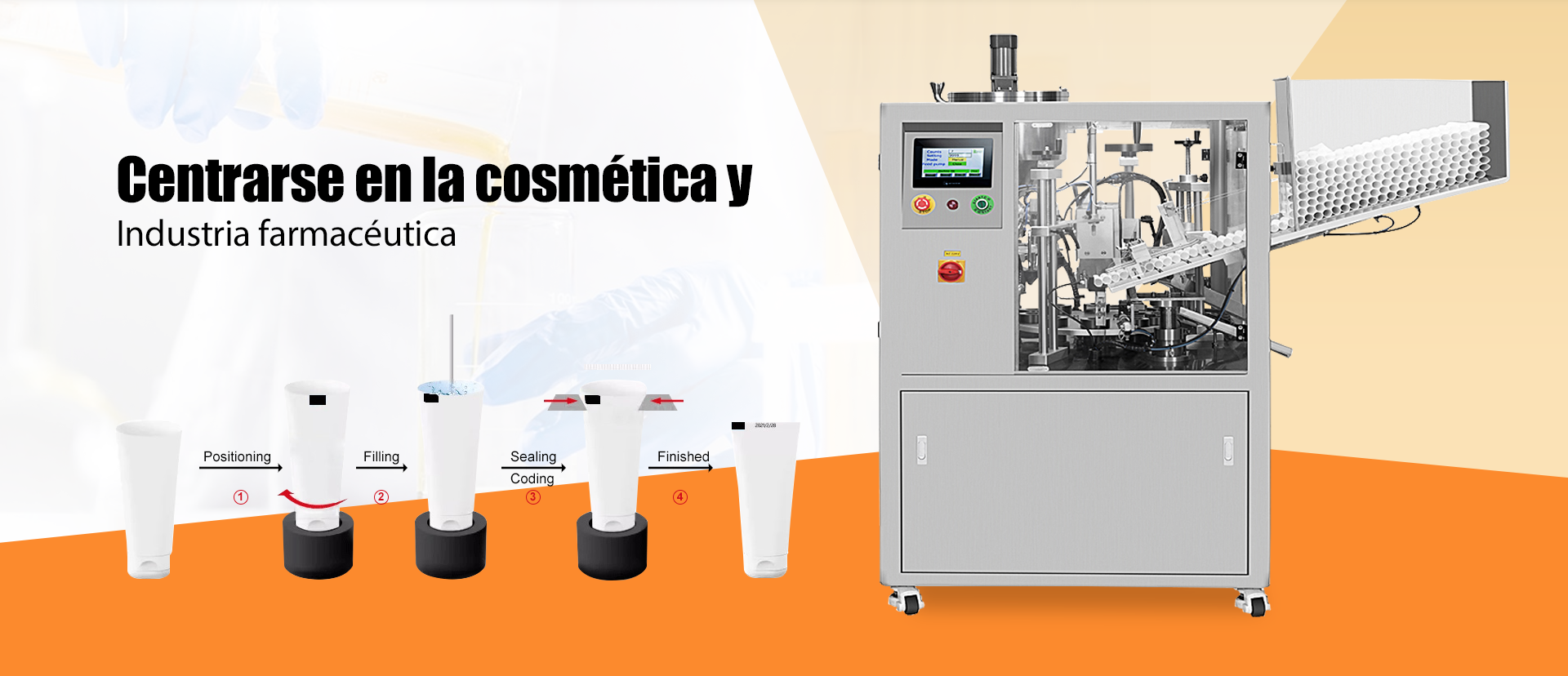 focus on cosmetic and pharmaceuticals industry