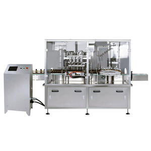 Máquina llenadora de botellas monobloque de 8 cabezales YTSP y máquina taponadora de doble cabezal