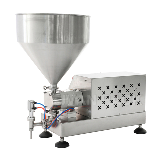 Máquina de llenado de botellas de pasta con bomba de rotor de alta viscosidad de sobremesa ZT-20